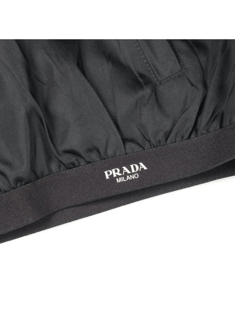 Prada Jacket Re-Nylon Cropped Hooded Nylon